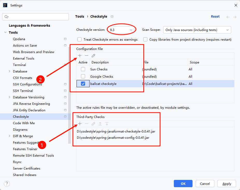 checkstyle-plugin-config